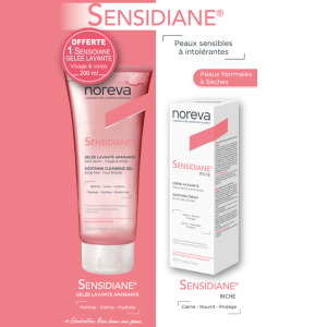 Noreva Sensidiane Soin Peaux Intolérantes Texture Riche – 40 ml PACK