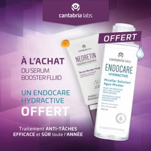 CANTABRIA LABS NEORETIN Discrom Control Sérum 30ml = ENDOCARE HYDRACTIVE Lotion OFFERT