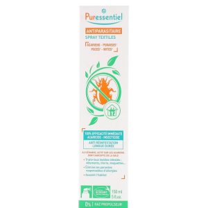 Puressentiel Assainissant Spray Textiles Antiparasitaire 150ml