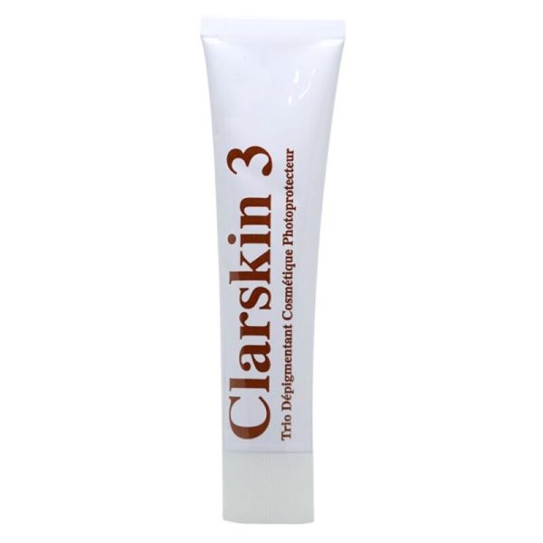 Dermo-Soins Clarskin 3 Trio Dépigmentant Cosmétique Photoprotecteur – 30g