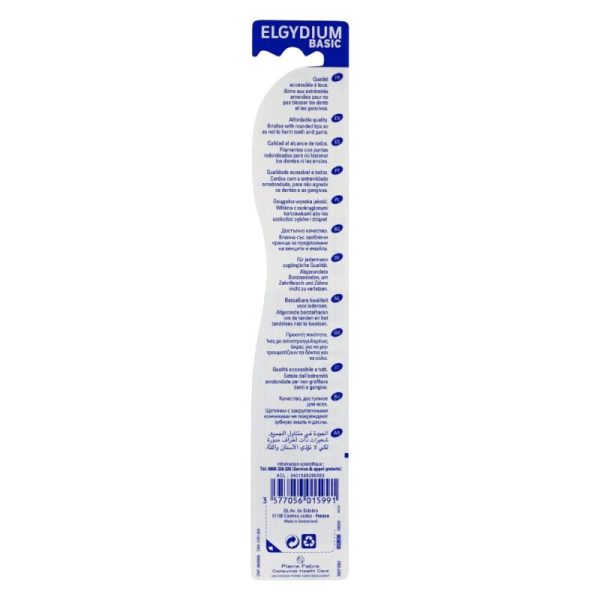 Elgydium Brosse à Dents Basic – Medium – Image 2