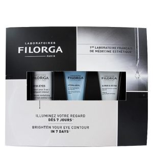 Filorga Pack Optim eyes+ Hydra Hyal 15ml+scrub & Détox 15ml