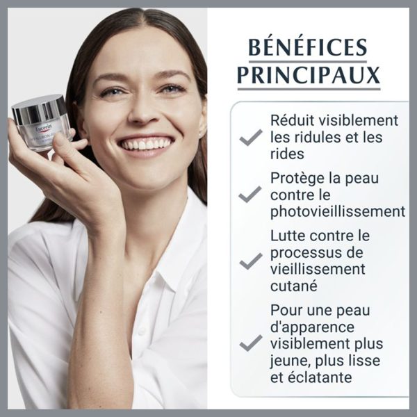 EUCERIN HYALURON-FILLER + 3x EFFECT Soin de Jour Peau Sèche SPF 15 – Image 5