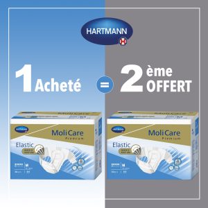 HARTMANN MOLICARE PREMIUM CHANGE ELASTIC 6G TAILLE M JOUR 30 Unités
