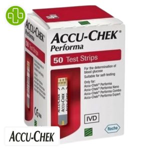 Accu-Chek Performa Bandelettes Réactives Glycémie – 50u