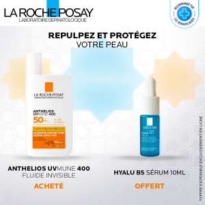 La Roche-Posay ANTHELIOS UVMUNE 400 crème solaire fluide invisible | peaux sensibles | 50ml