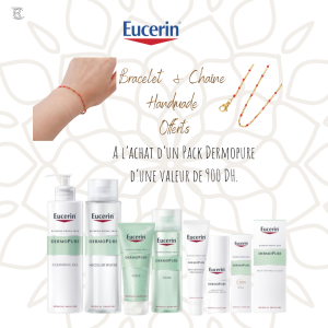 Pack Eucerin Dermopure = Bracelet et chaine offerts