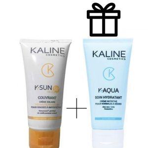 Pack Kaline Ecran Couvrant 50+ k-aqua Soin Hydratant