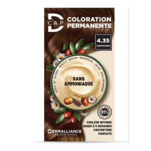 Dermalliance D-CAP Coloration Cheveux Permanente – N°4.35 Cappuccino