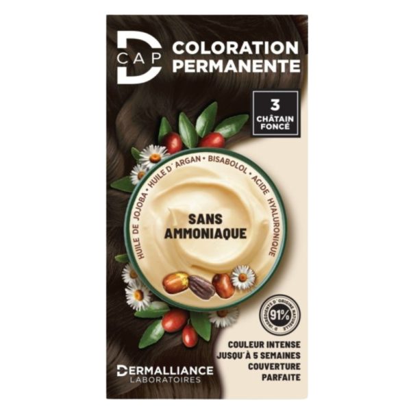 D-CAP Coloration N°3 Chatain Fonce