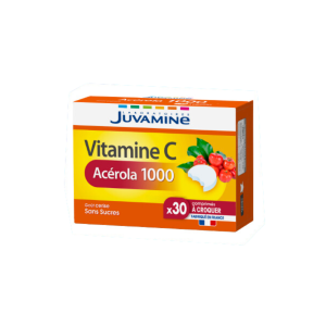 Juvamine Vitamine C Acerola 30 Comprimés