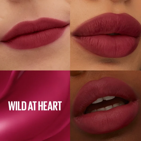 MAYBELLINE SuperStay Teddy Tint LIQUID LIP TINT 50 Wild At Heart 5ml – Image 3